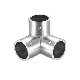 90 Degree 3-Way handrail connector