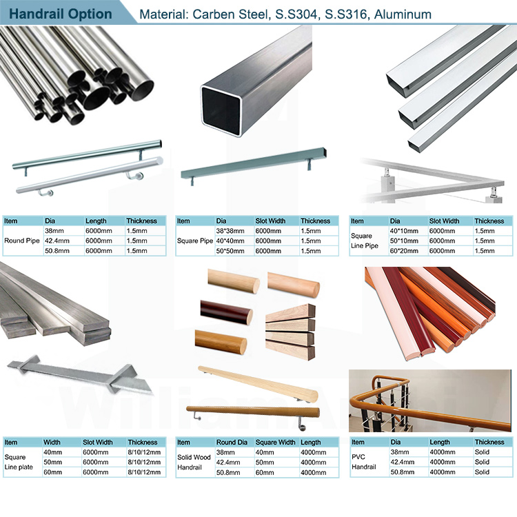 rod railing handrail option rod railing handrail option