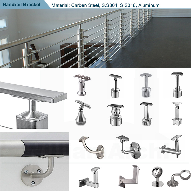 rod railing handrail brackets rod railing handrail brackets