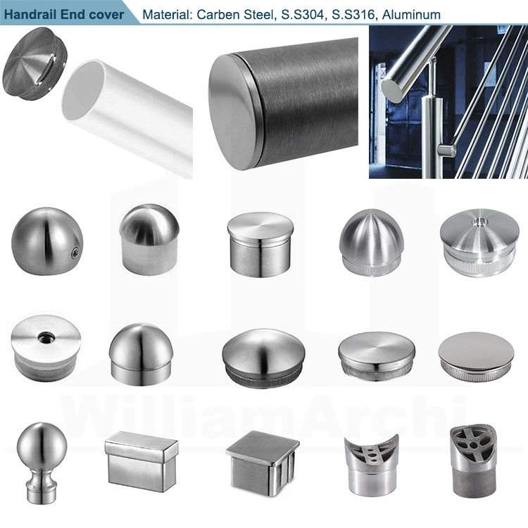 rod railing handrail end plug rod railing handrail end plug