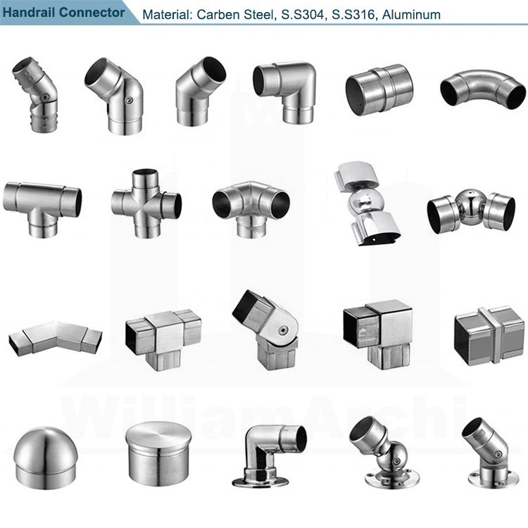 rod railing handrail connector rod railing handrail connector