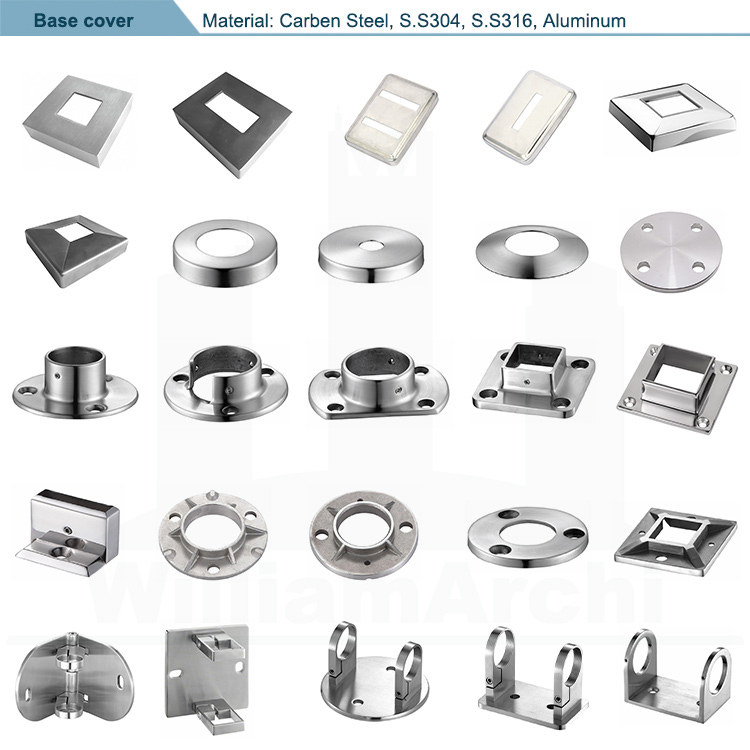 rod railing base cover rod railing base cover